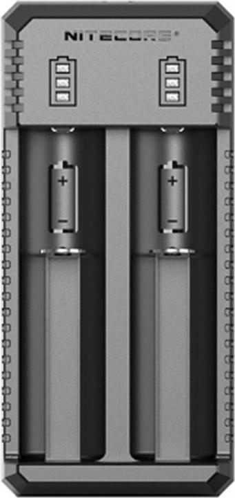 Nitecore Caricatore USB UI2 (1 pz., Caricabatterie senza batteria)
