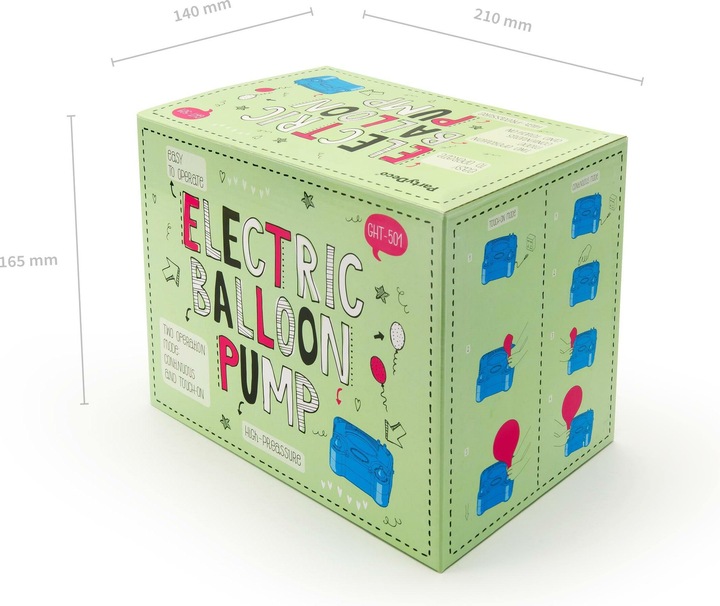 Produktbild Partydeco Aufblasgerät Ballonpumpe (Assortiert)
