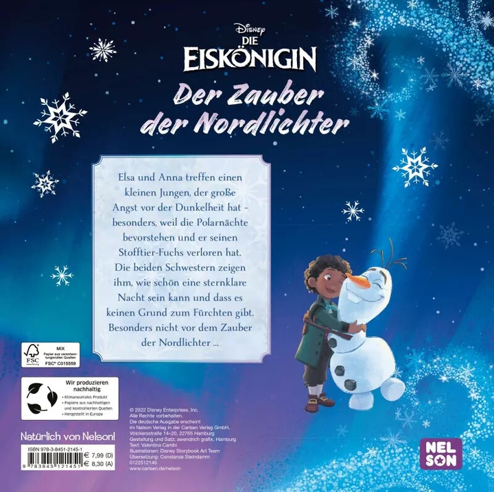 Image du produit Disney Eiskönigin : La magie des aurores boréales (Allemand)