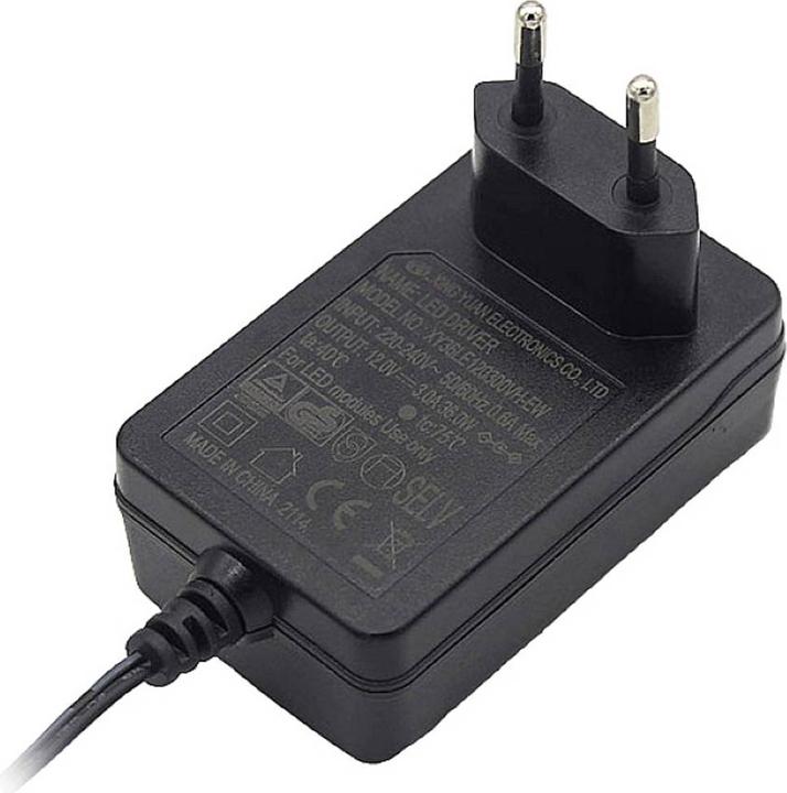 Actual product image Dehner Elektronik XY 36LE-1203000VH-EW LED transformer, LED driver constant voltage