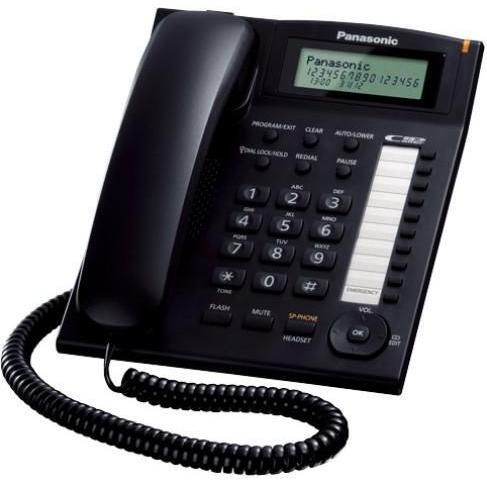 Panasonic KX-TS880FXB Telefon (j), Telefon, Schwarz