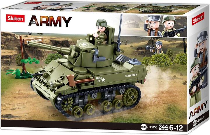 Actual product image Sluban Army - Allied light tank