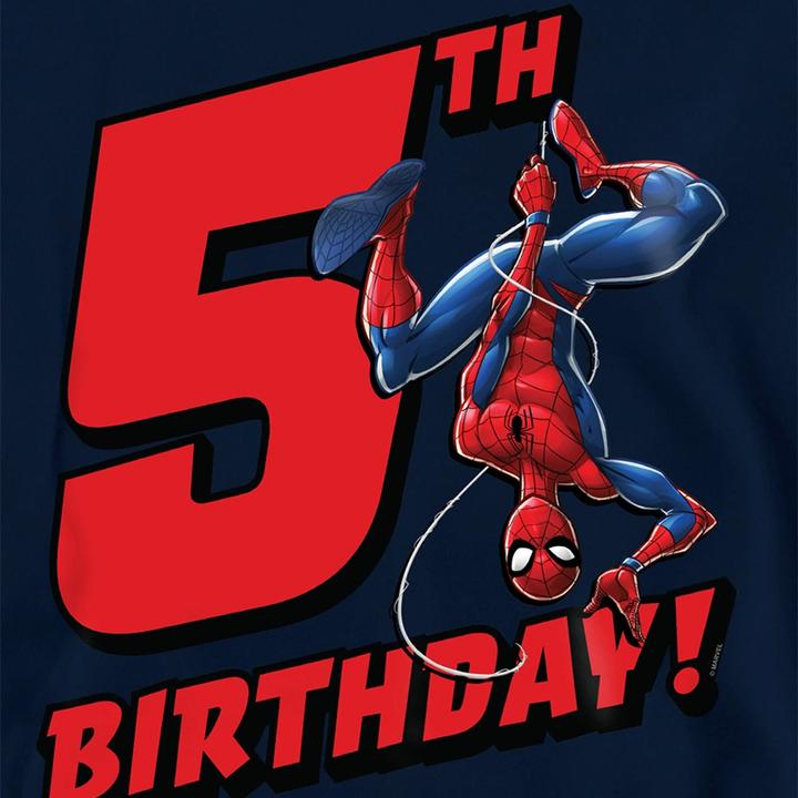 Produktbild Spiderman Kapuzenpullover 5. Geburtstag (128)