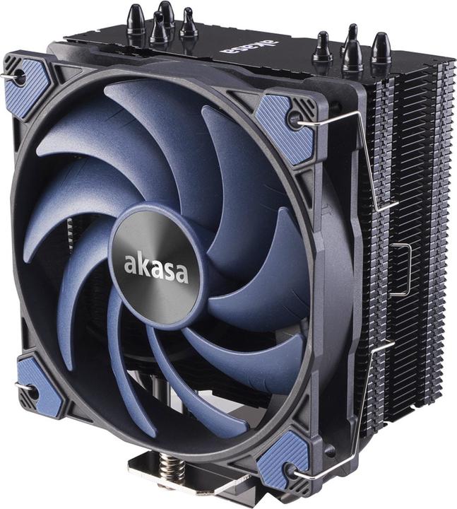 Produktbild Akasa Alucia H4 Plus Processor Air cooler Black, Blue 1 pc(s) (92 mm)