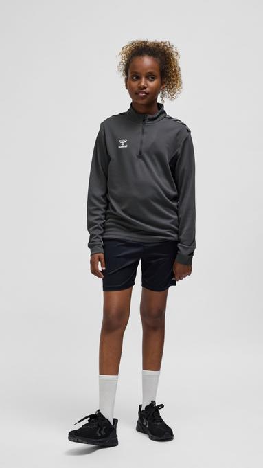 Actual product image hummel Hmlauthentic Half Zip Sweat Kids (164)
