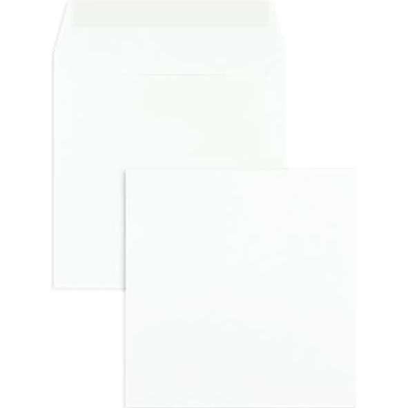 Thumbnail - Blanke, Briefumschlag, Briefumschläge 160x160mm 90g/qm haftklebend VE=100 Stück weiss (100 x)