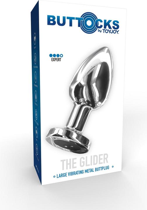 Image du produit Toy Joy Plug vibrant en métal The Glider L