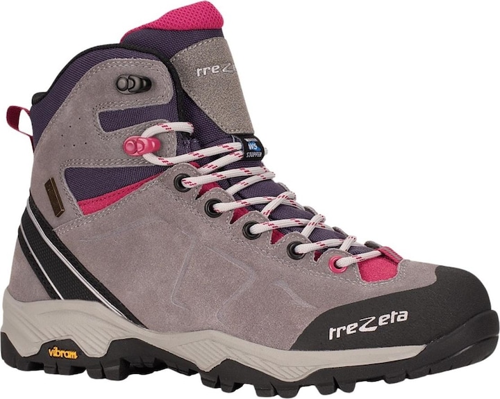 Fuchsia, Grey