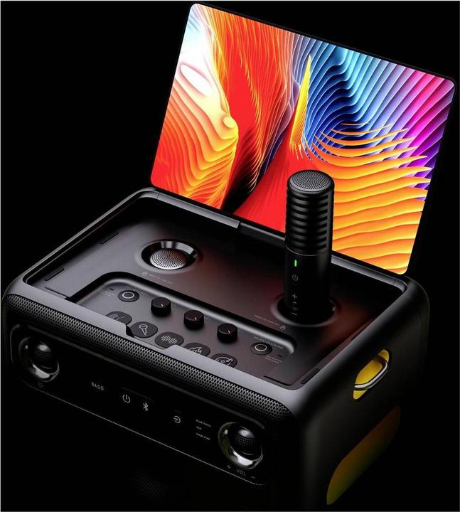 Produktbild Ikarao Karaokebox Break X2 10" Screen 2 Mikrofone, 600W (1x 300 W)