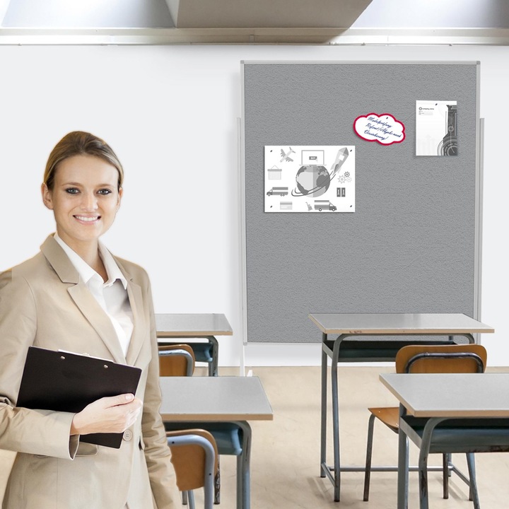 Produktbild Office Marshal Moderationstafel (120 x 150 cm)