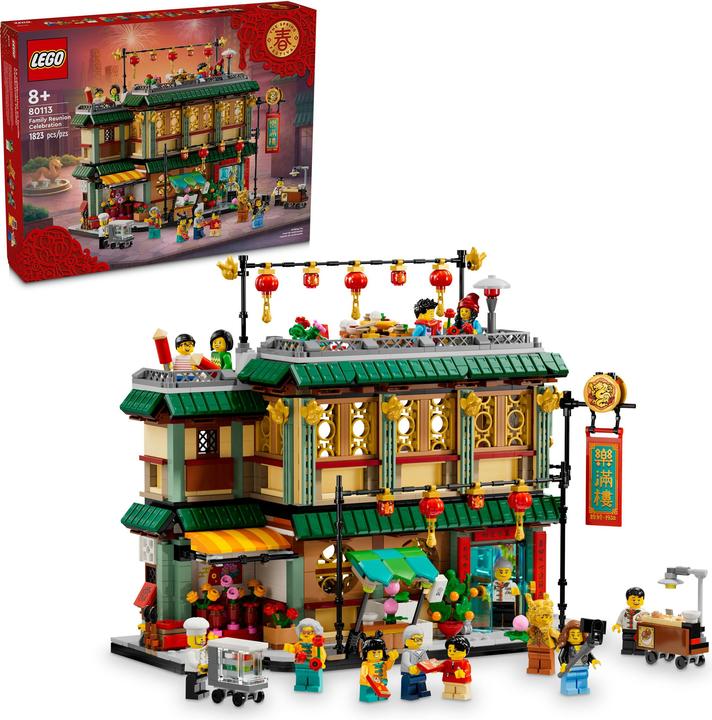 Produktbild LEGO Familientreffen 80113 (80113, LEGO Saisonale Sets)