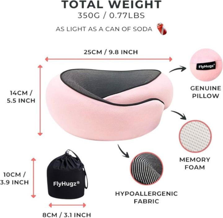 Produktbild FlyHugz Travel Neck Pillow (Kopf- & Nackenkissen)