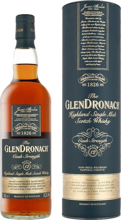 Image du produit Glendronach Cask Strength Batch 12 58,2% Vol. 0,7l (Un whisky fort comme un tonneau)