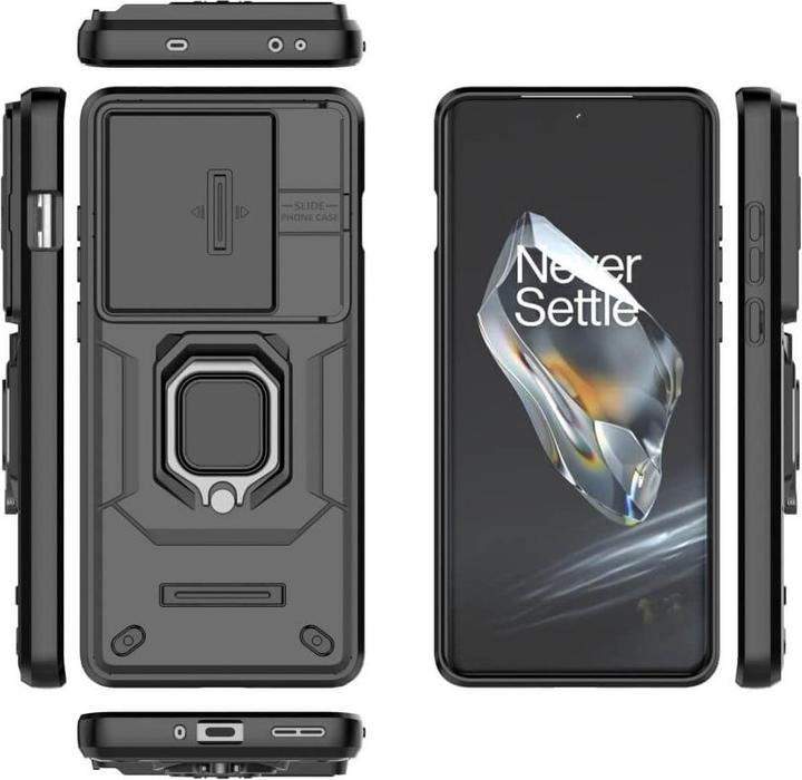 Produktbild Cover-Discount OnePlus 12 - Armor Case mit Kickstand schwarz (OnePlus 12)