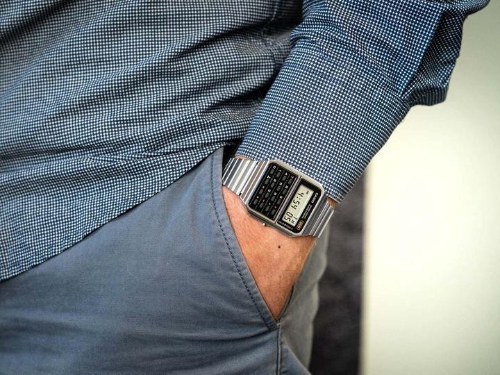 Productafbeelding Casio CA-500WE-1AEF (Chronograaf, Digitaal horloge, 34 mm)