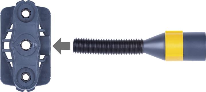 Actual product image wolfcraft 1 Suction adapter with hose for 4686000