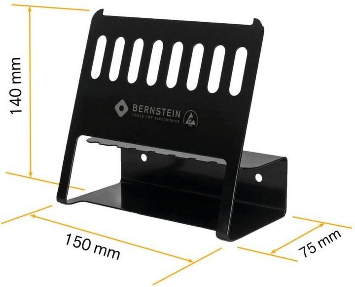 Produktbild Bernstein ESD SMD Pinzetten Satz VARIO 6-tlg