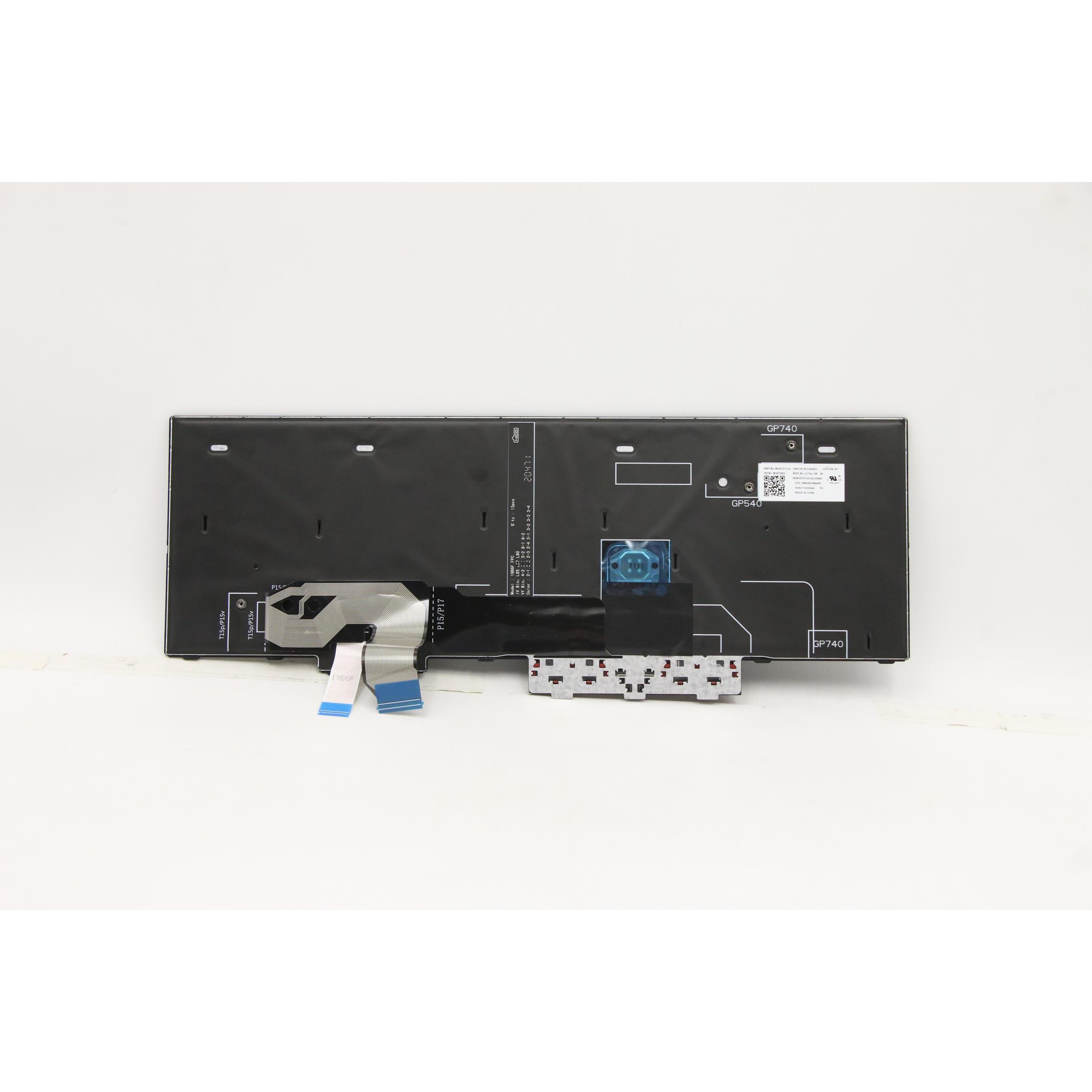 Lenovo FRU CS20 P Keyboard Num BL, Notebook Ersatzteile, Schwarz