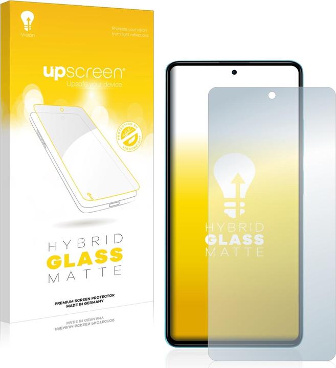 Actual product image upscreen Reflection Shield Glass Matte (1 Piece, Xiaomi Poco X5 Pro)