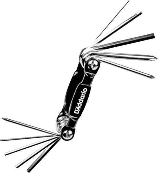 Produktbild D'Addario Daddario PW-GBMT-01 Werkzeug für Gitarre und Bass mit Saitenkurbel