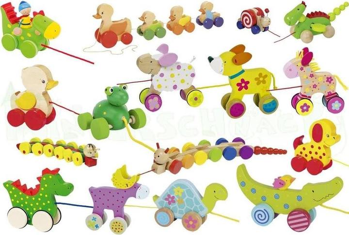 Produktbild Goki Hölzerne Pull Tier Schnecke