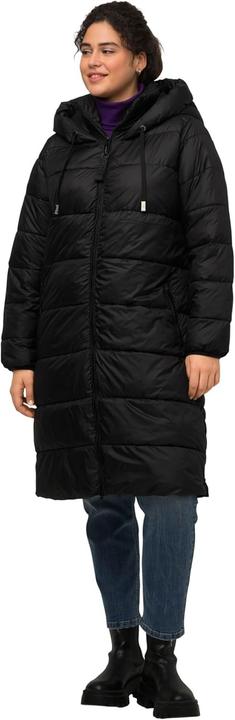 Actual product image Ulla Popken Long Quilted Fully Lined Coat