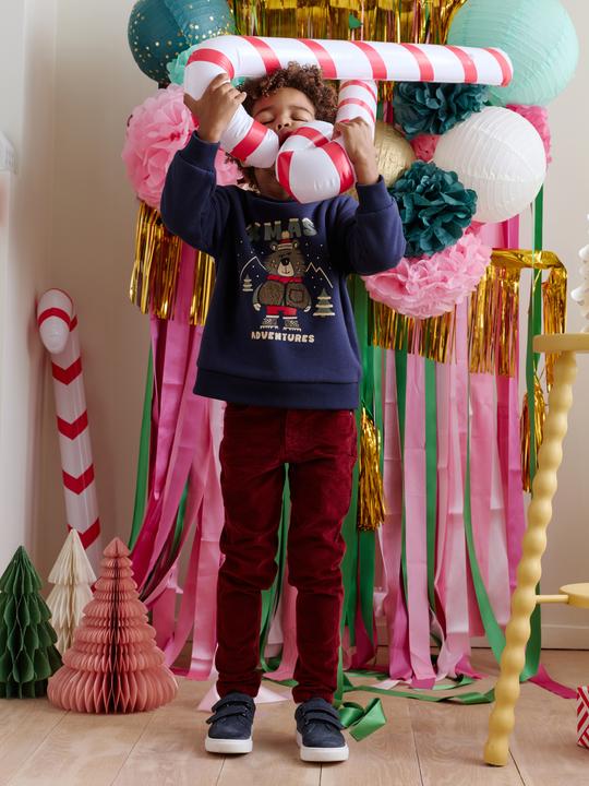 Produktbild Vertbaudet Jungen Weihnachts-Sweatshirt (116)