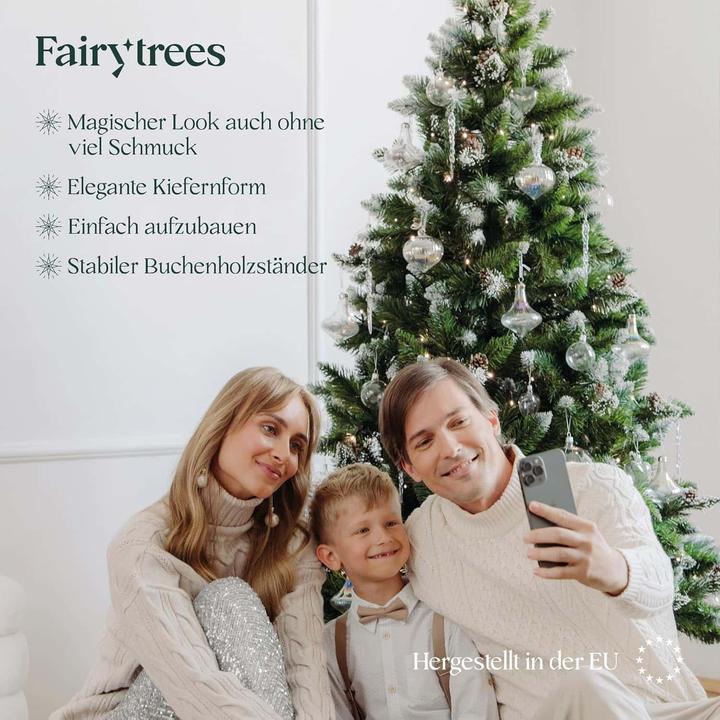 Image du produit FairyTrees Kunst-Weihnachtsbaum (220 cm)