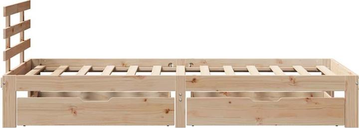 Actual product image vidaXL Bettrahmen (90 x 190 cm)