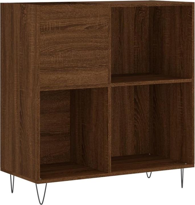 Image du produit VidaXL Plattenschrank Braun Eichen-Optik 84,5x38x89 cm