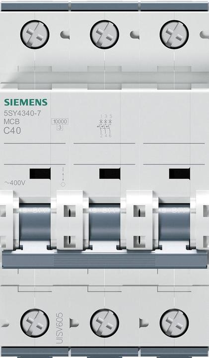 Produktbild Siemens Circuit breaker 400V 10kA 3P 40A