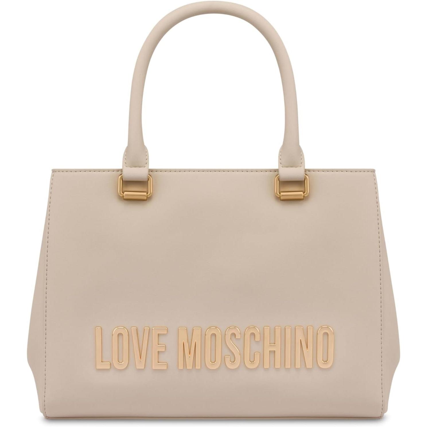 Love Moschino, Damen, Handtasche, PU-Tas GRS, Weiss