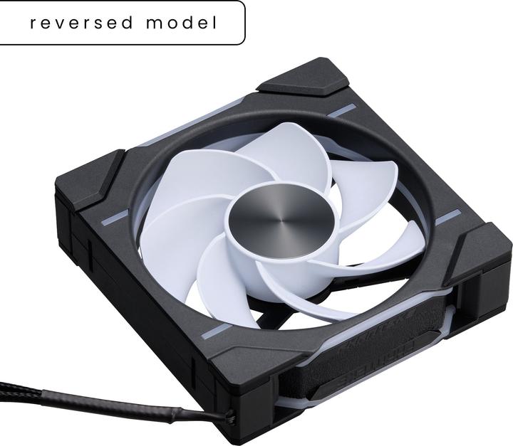 Actual product image Phanteks D30 PWM Reverse Airflow (120 mm, 1 x)