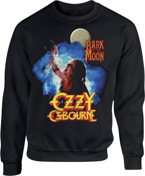 Actual product image Ozzy Osbourne Plastichead - BARK at The Moon long sleeve jumper (S)