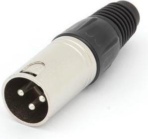 Image du produit CONNECTEUR XLR - 3 BROCHES - NICKELÉ