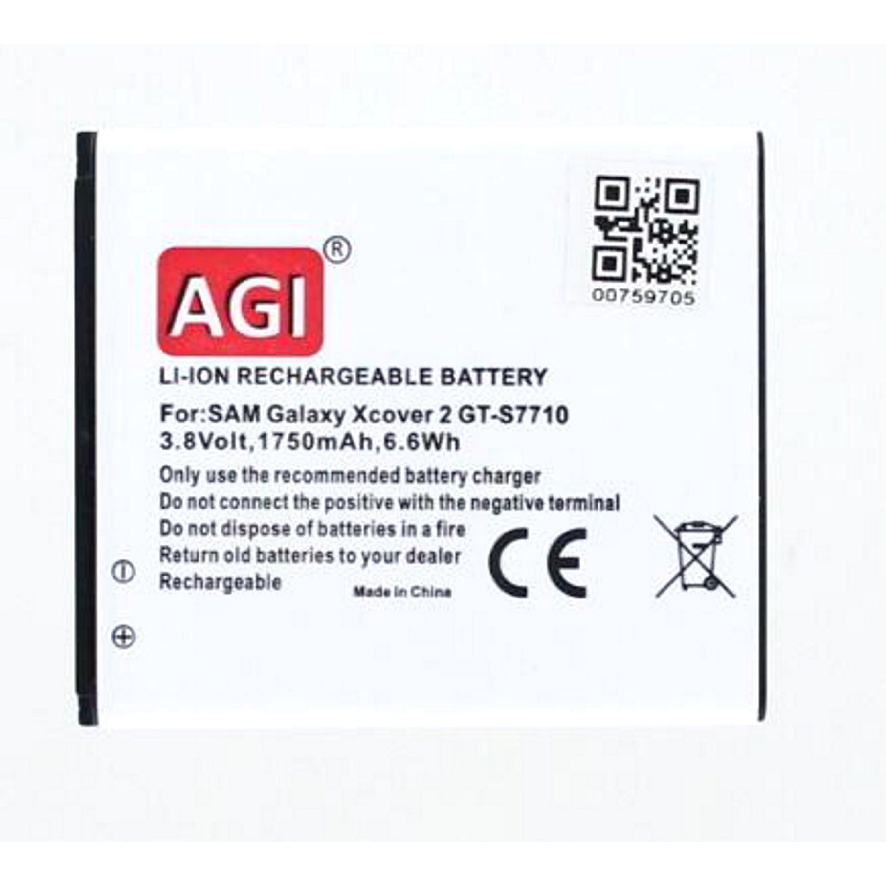 AGI Akku kompatibel mit Samsung GT-S7710 Galaxy Reverb SPH-M950, Smartphone Akku