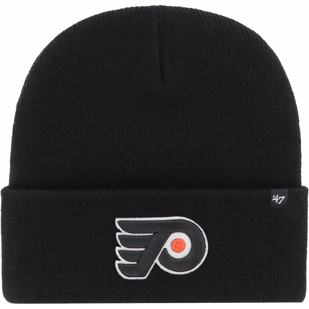 47 Brand, Herren, Mütze, Beanie Haymaker Philadelphia Flyers, Schwarz