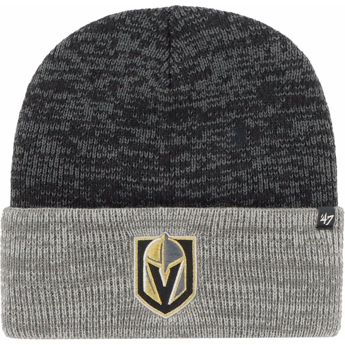 47 Brand, Herren, Mütze, Beanie Freeze Vegas Golden Knights, Schwarz