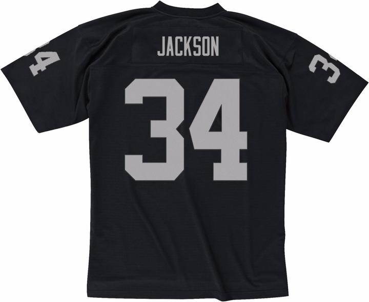 Actual product image Mitchell & Ness NFL Legacy Jersey Los Angeles Raiders 1988 Bo Jackson (L)