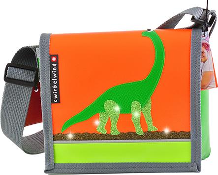 Produktbild Cwirbelwind Kindergartentasche Brachiosaurus Glitzer