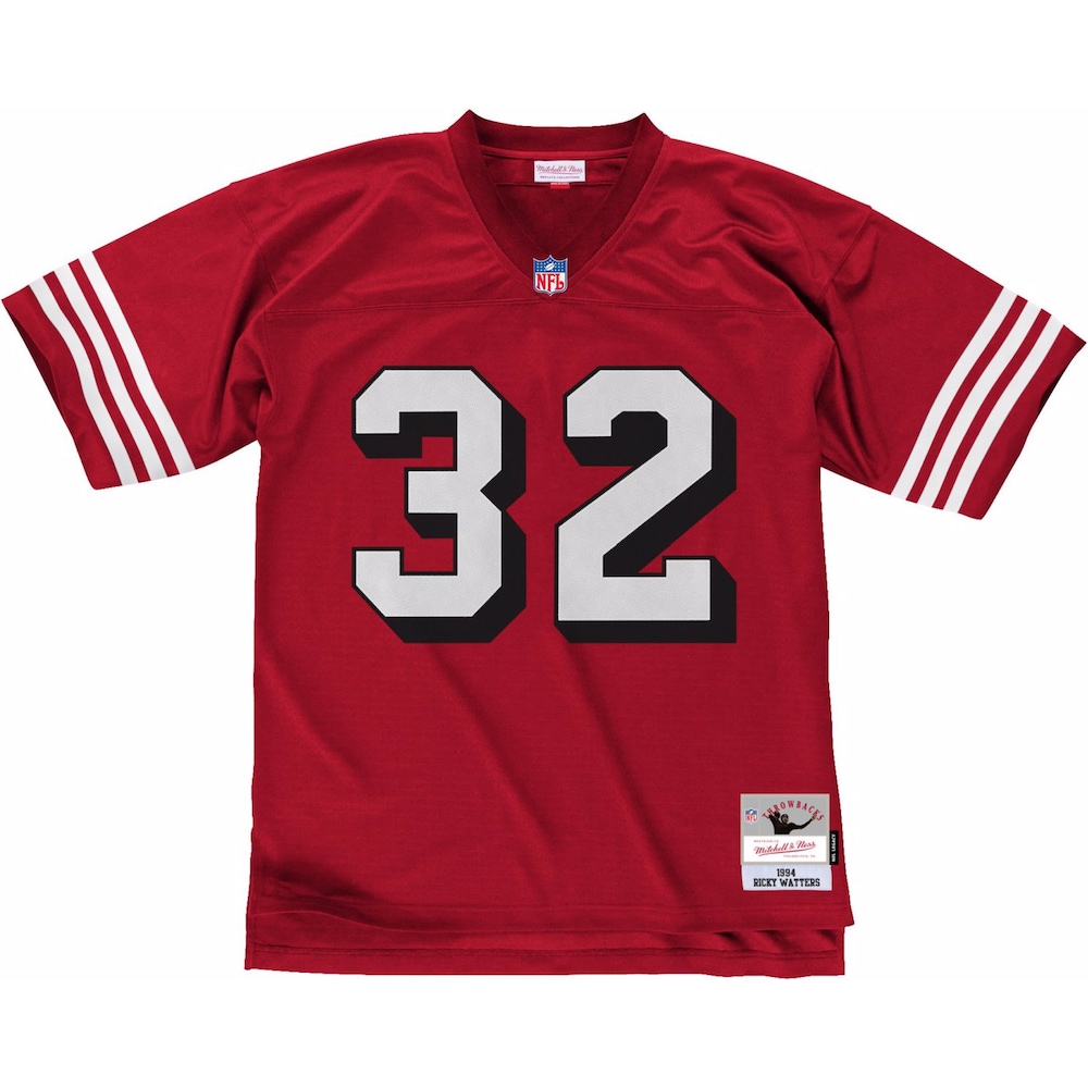 Mitchell & Ness, Herren, Fussballtrikot, NFL Legacy Jersey San Francisco 49Ers 1994 Ricky Watters (L), Rot, L