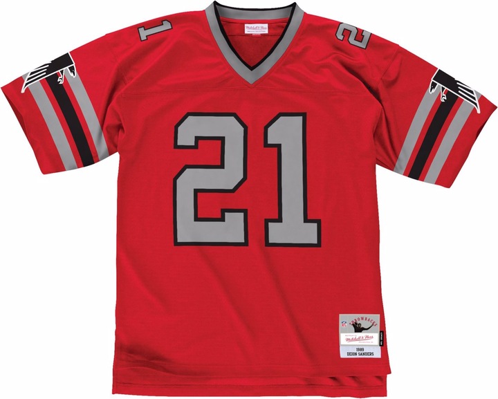 Actual product image Mitchell & Ness NFL Legacy Jersey Atlanta Falcons 1989 Deion Sanders (S)