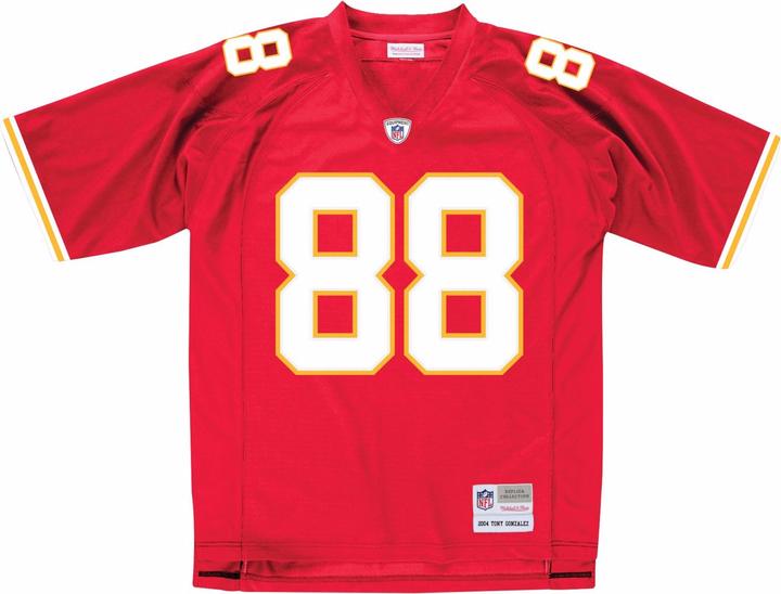 Actual product image Mitchell & Ness NFL Legacy Jersey Kansas City Chiefs 2004 Tony Gonzalez (S)