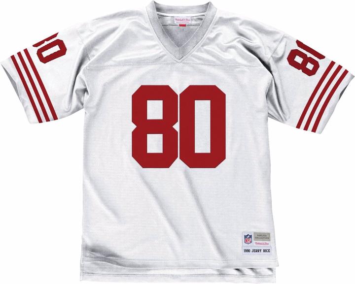 Actual product image Mitchell & Ness NFL Legacy Jersey San Francisco 49Ers 1990 Jerry Rice (XL)