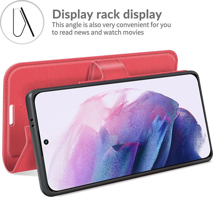 Produktbild Cazy Book Case Kompatibel mit Samsung Galaxy S22 - Hülle klappbar Kunstleder - (Samsung Galaxy S22)