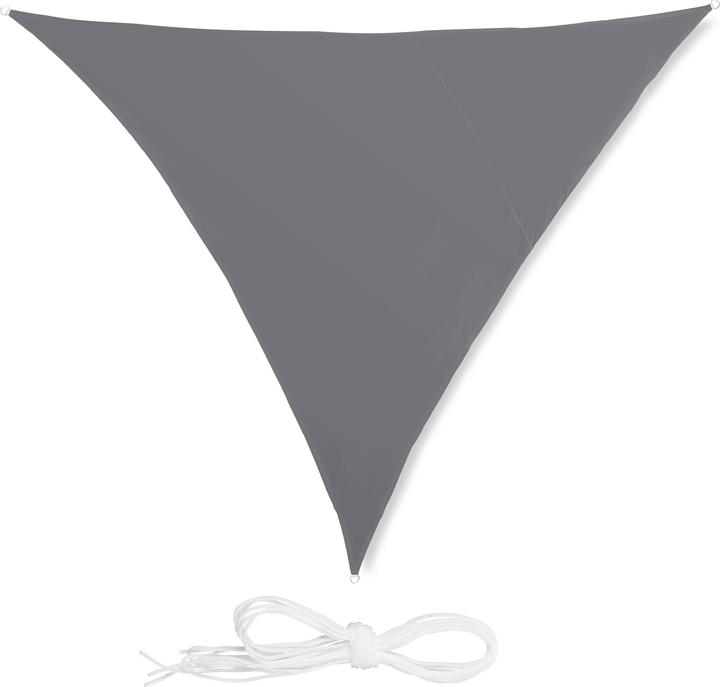 Relaxdays Voile d'ombrage triangle