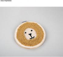 Actual product image False Punch Needle Lion 21cm