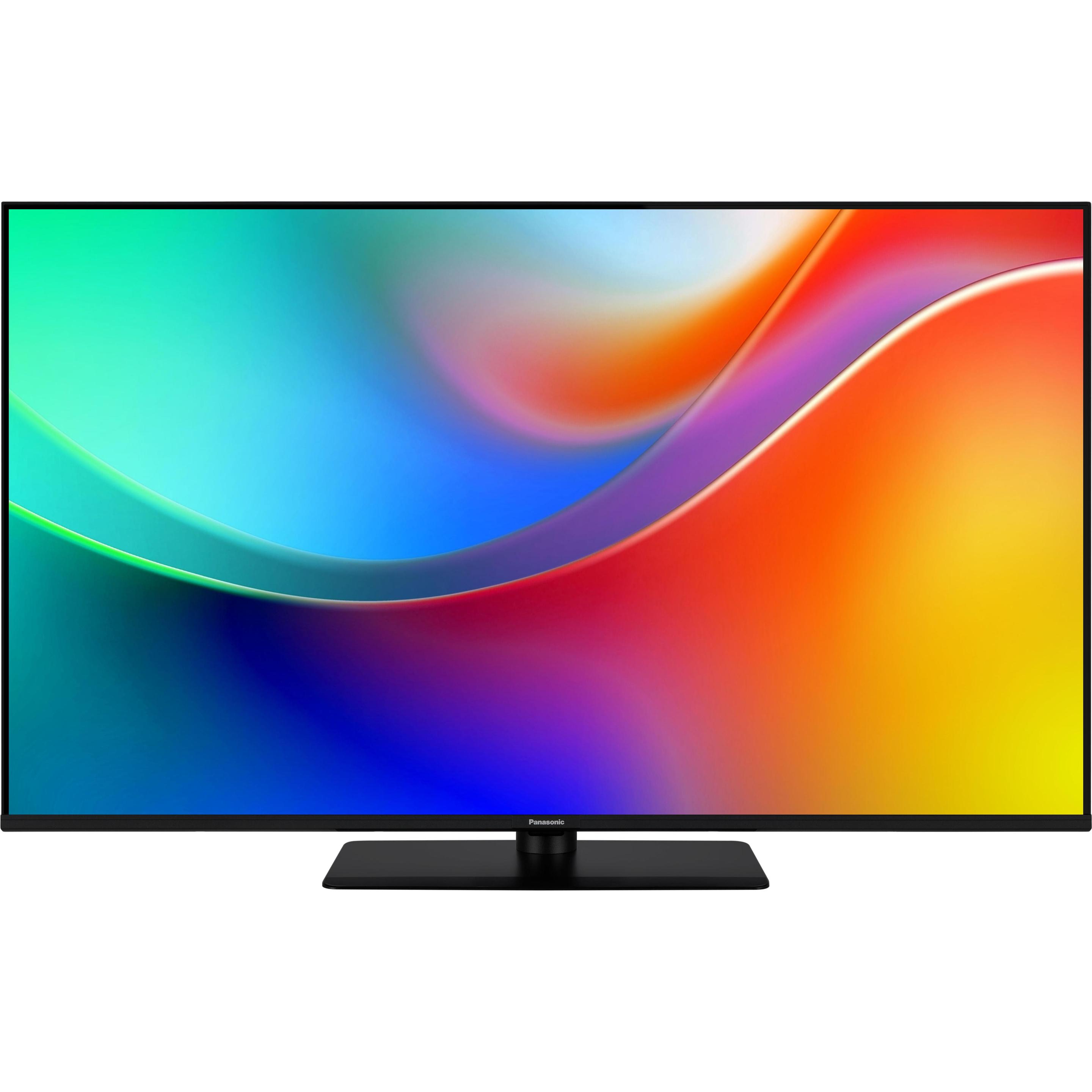 Panasonic TV-50W85BEZ (50", W85B, QLED, 4K, 2025), TV, Schwarz