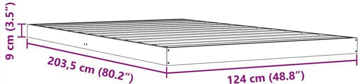 Produktbild VidaXL Temp (120 x 200 cm)