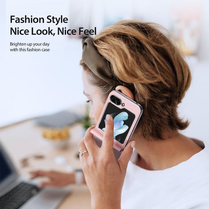 Produktbild Dux Ducis Bril Series Leder Hülle (Samsung Galaxy Z Flip5)